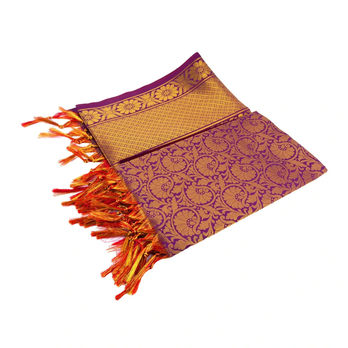 Shawl  - 2.25 Mtr - Royal King| Ponnadai Jari Shawls for Men/ Assorted Colour and Design