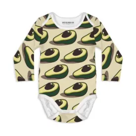 Sleep-No-More Avocado To My Toast Long Sleeve Bodysuit