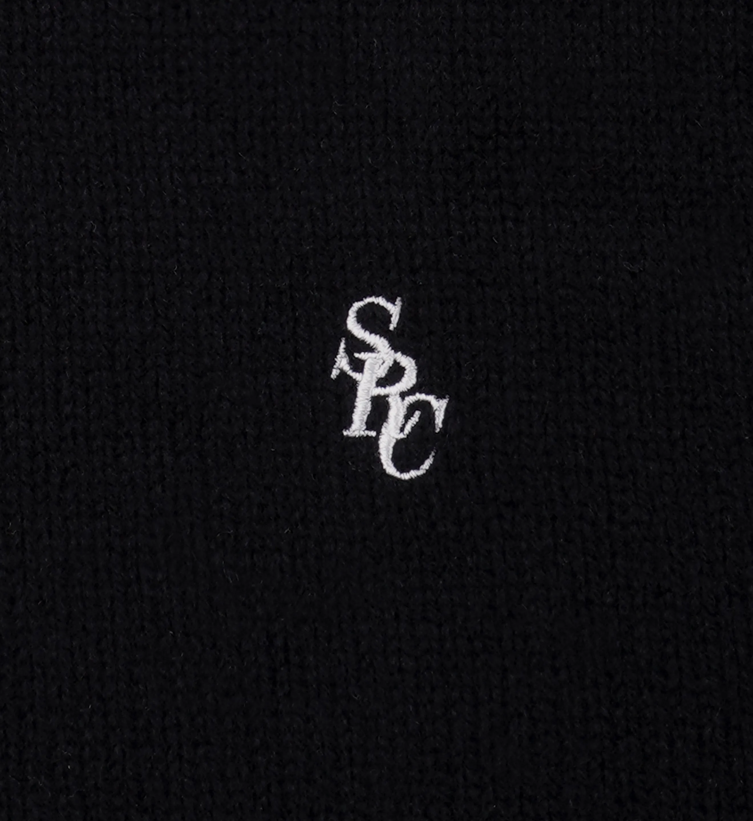 SRC Wool Turtleneck - Black/White