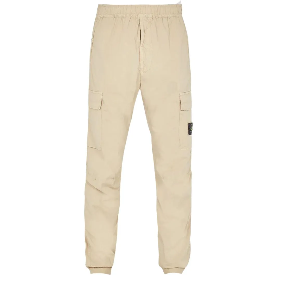 STONE ISLAND CUFF CARGO PANT BEIGE