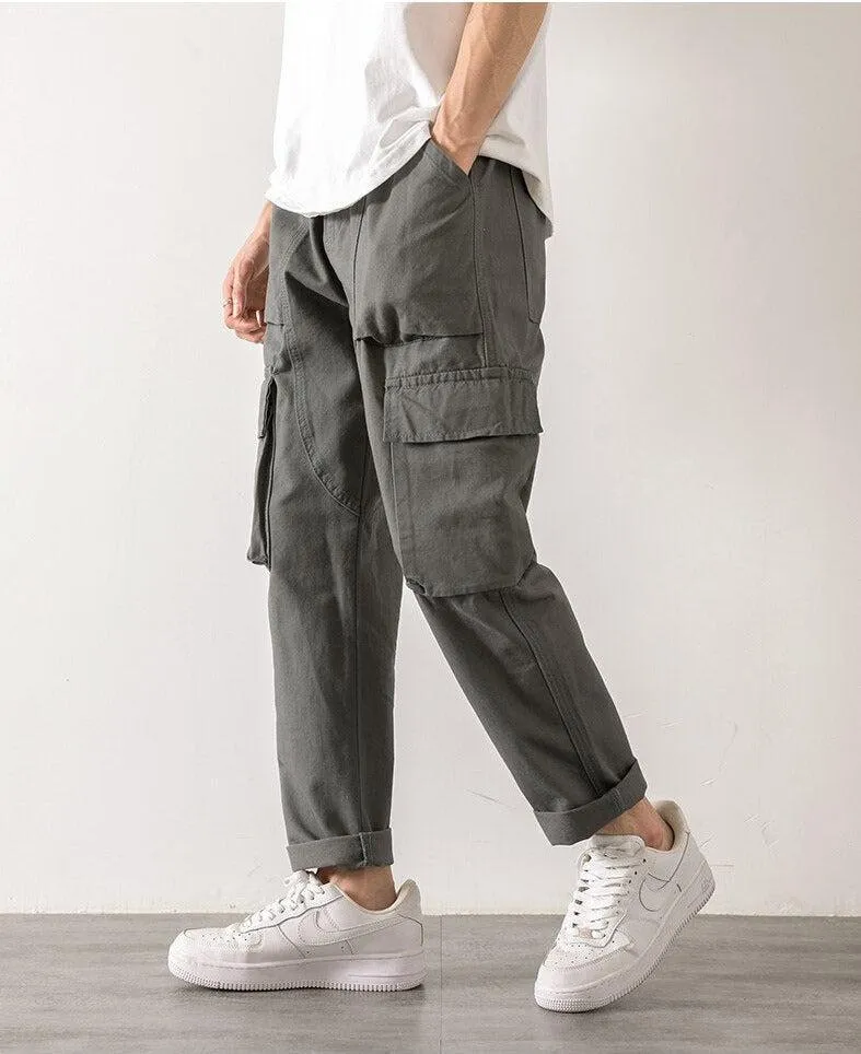 Straight Leg Cargo Pants