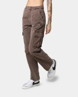 Stussy Women's Frankie Cargo Pants Brown