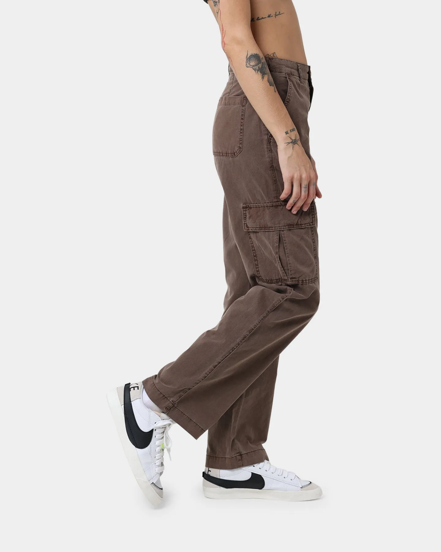 Stussy Women's Frankie Cargo Pants Brown