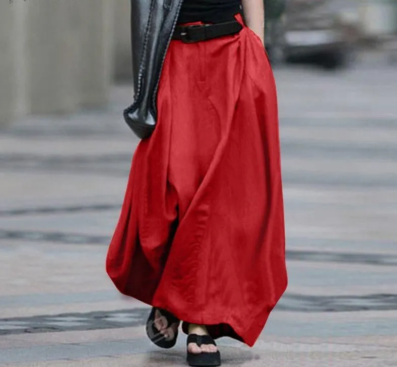 Summer Boho style Maxi Skirt