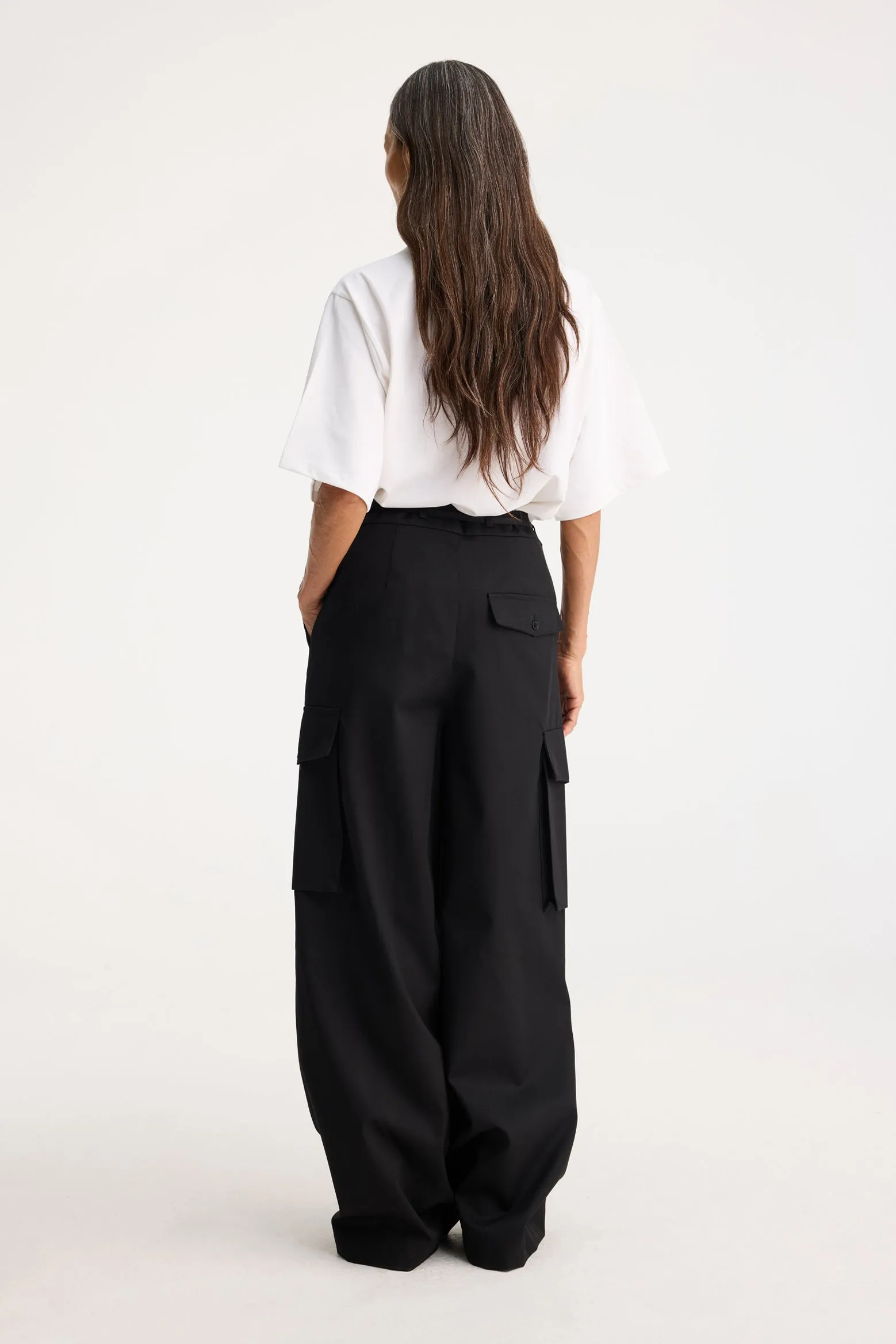 TAILORED CARGO TROUSERS