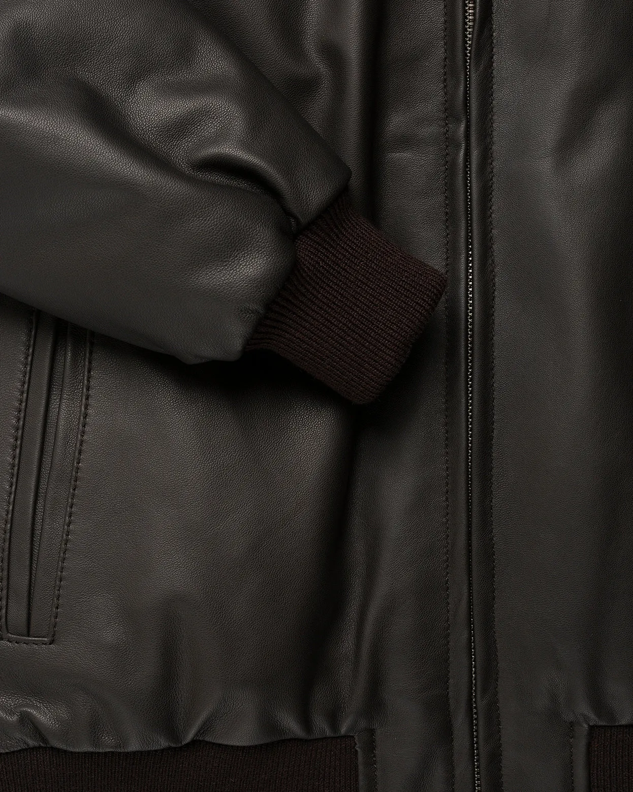 The Ultimate Winter Leather Jacket – Down-lined Interior