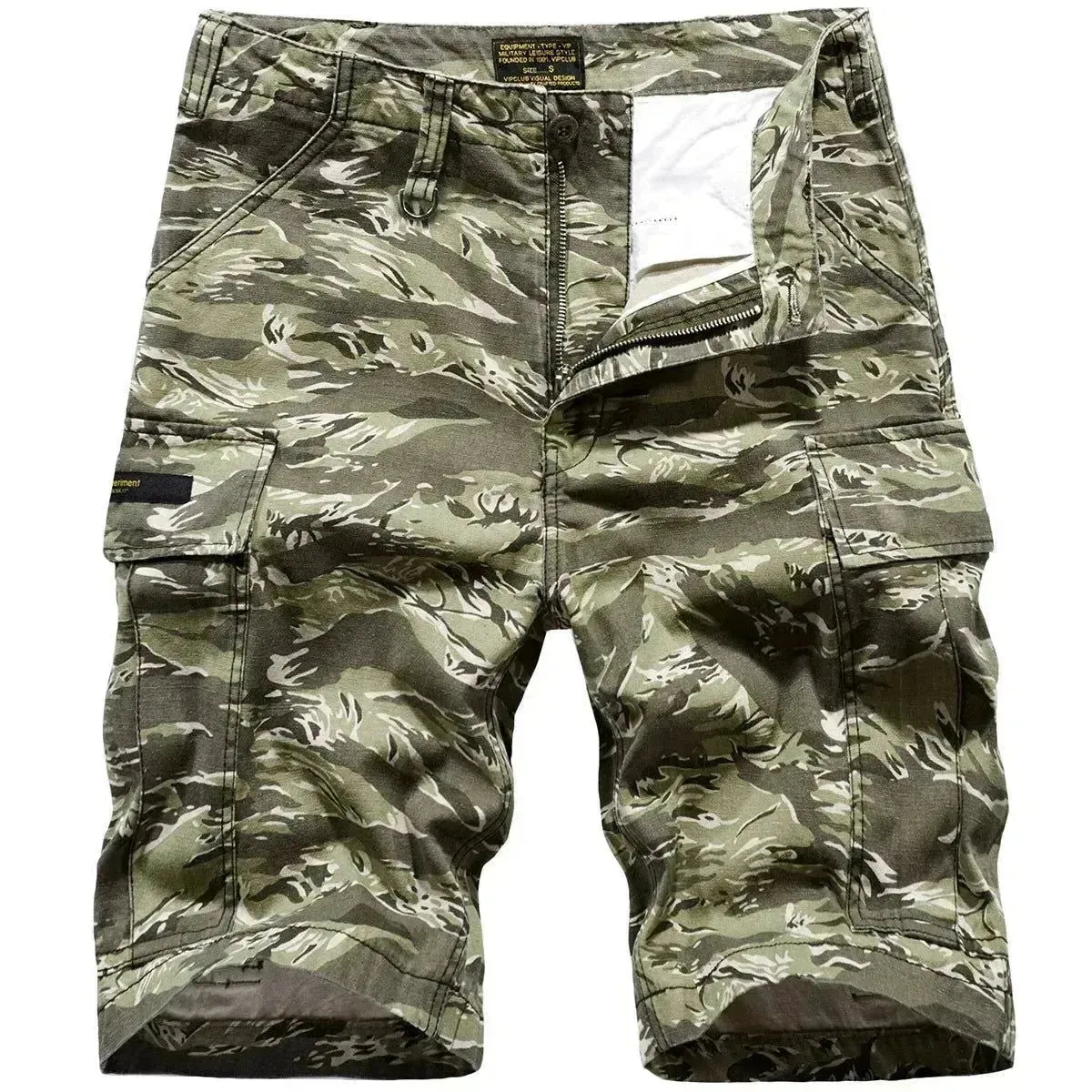 Trendy Camouflage Cargo Shorts