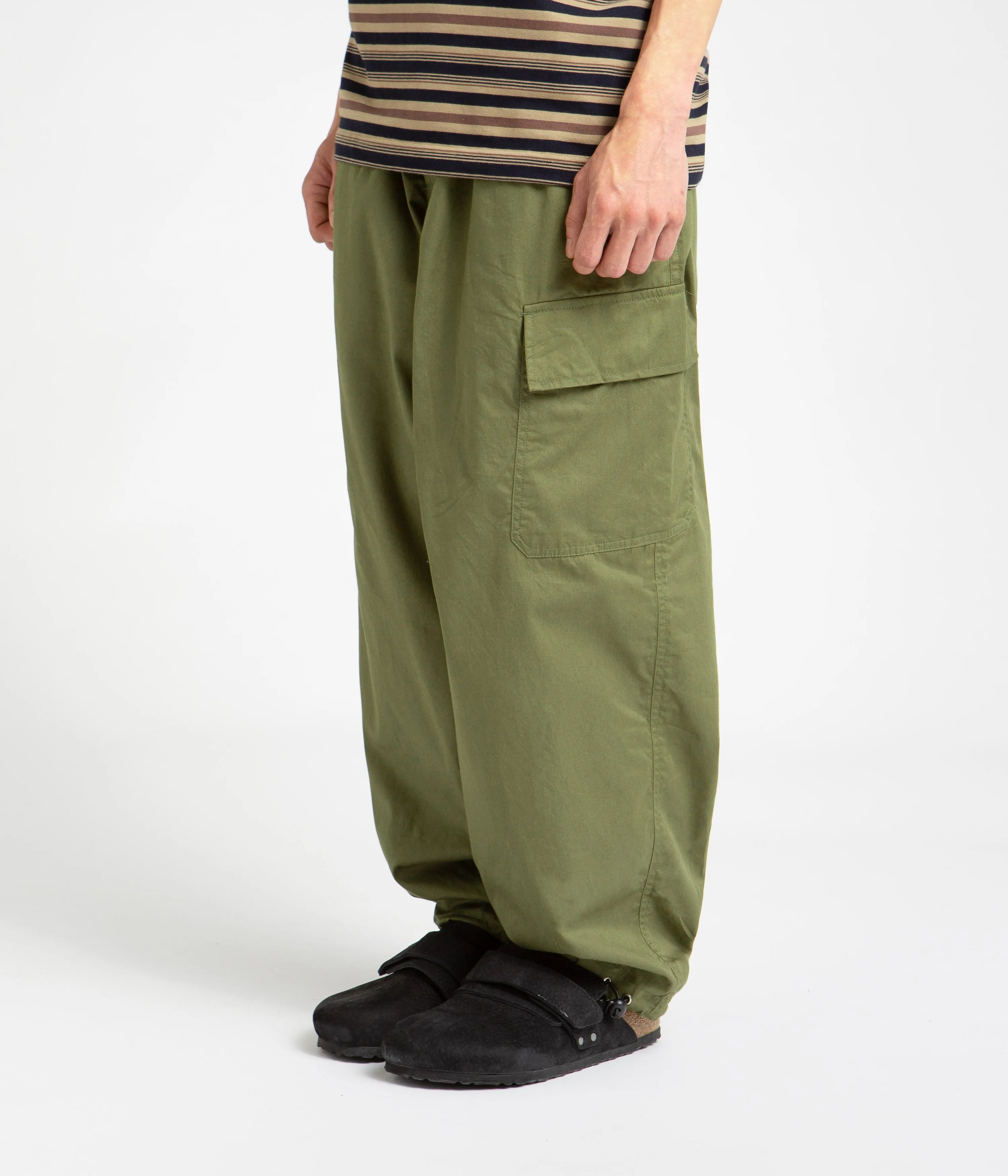 Universal Works Loose Cargo Pants - Olive