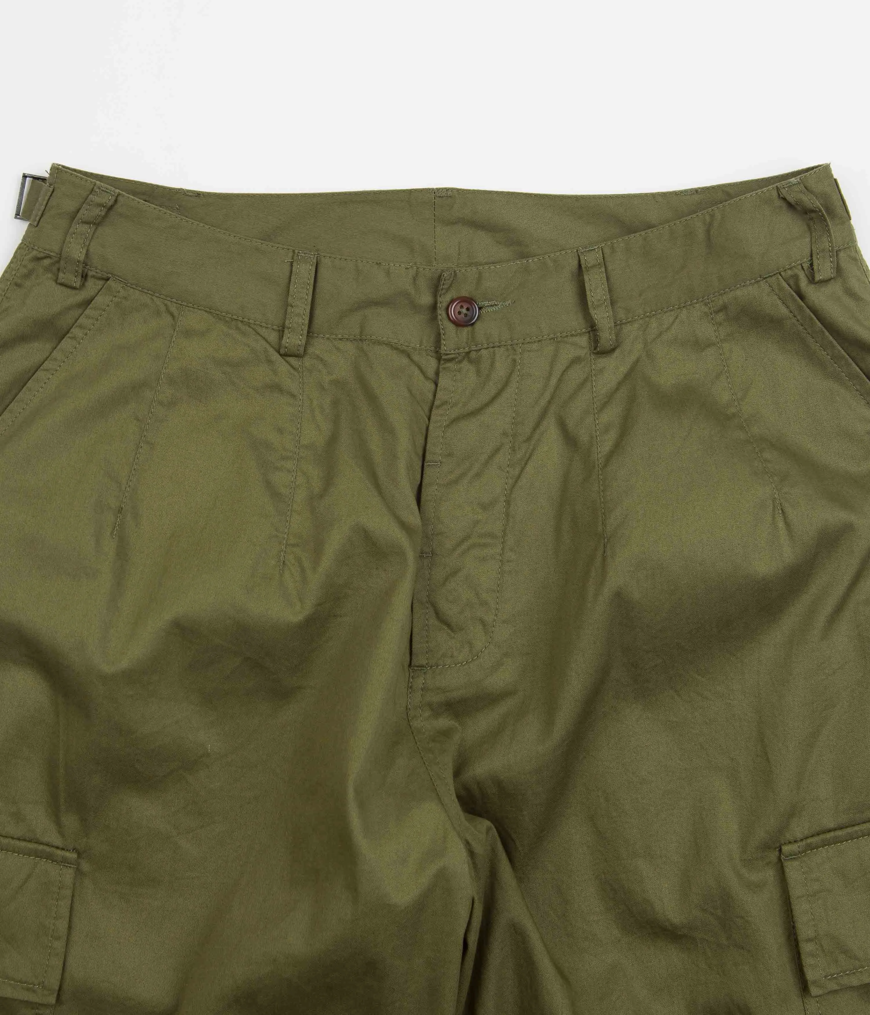 Universal Works Loose Cargo Pants - Olive