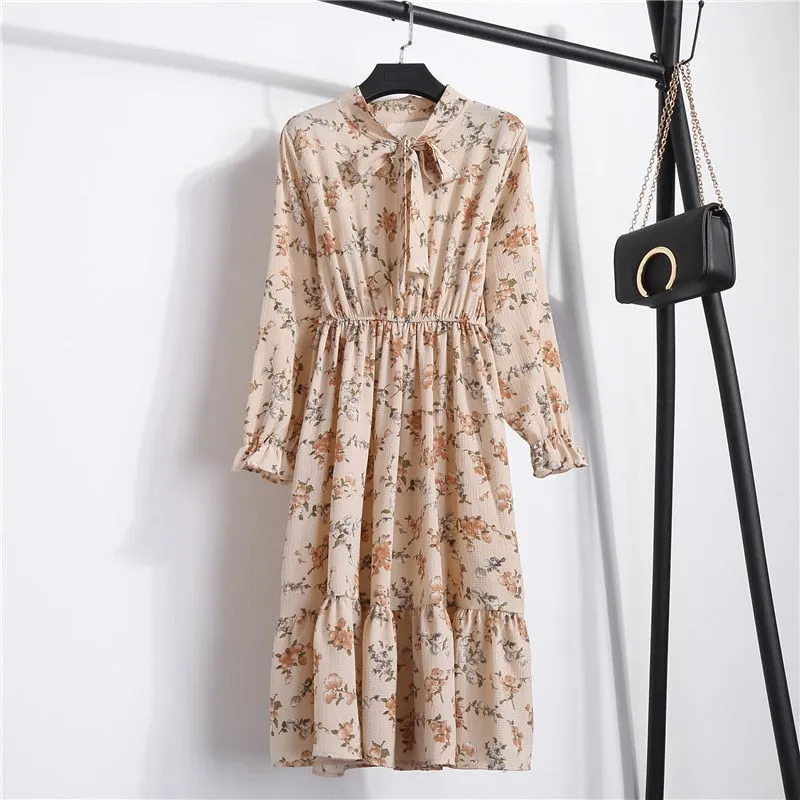 VenusFox Chiffon Casual floral Dresses