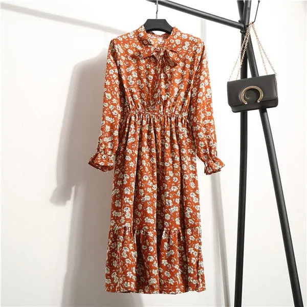 VenusFox Chiffon Casual floral Dresses