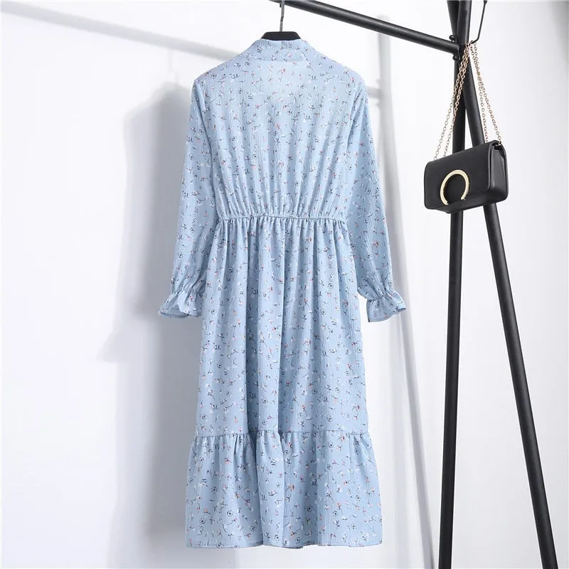 VenusFox Chiffon Casual floral Dresses