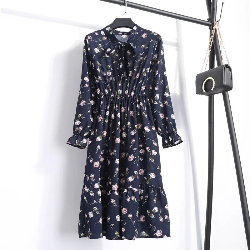 VenusFox Chiffon Casual floral Dresses