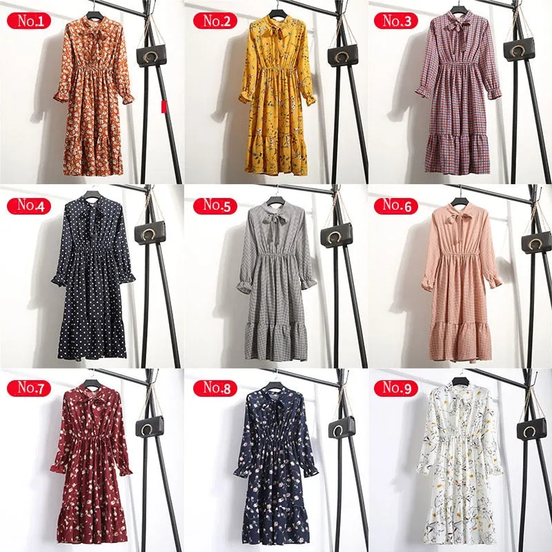 VenusFox Chiffon Casual floral Dresses