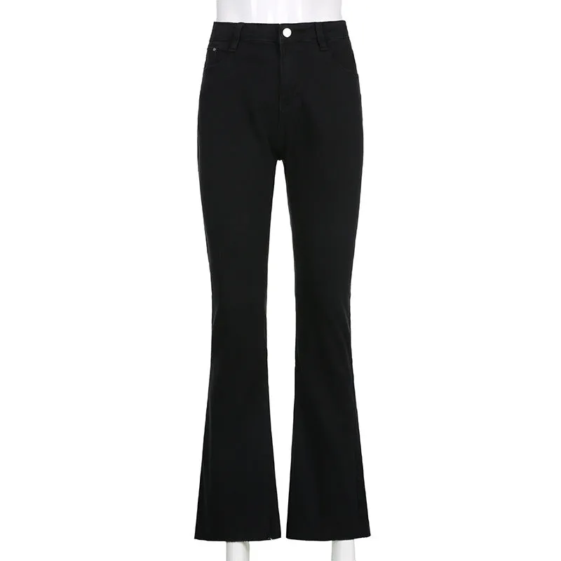 Vintage Straight Flare Pants