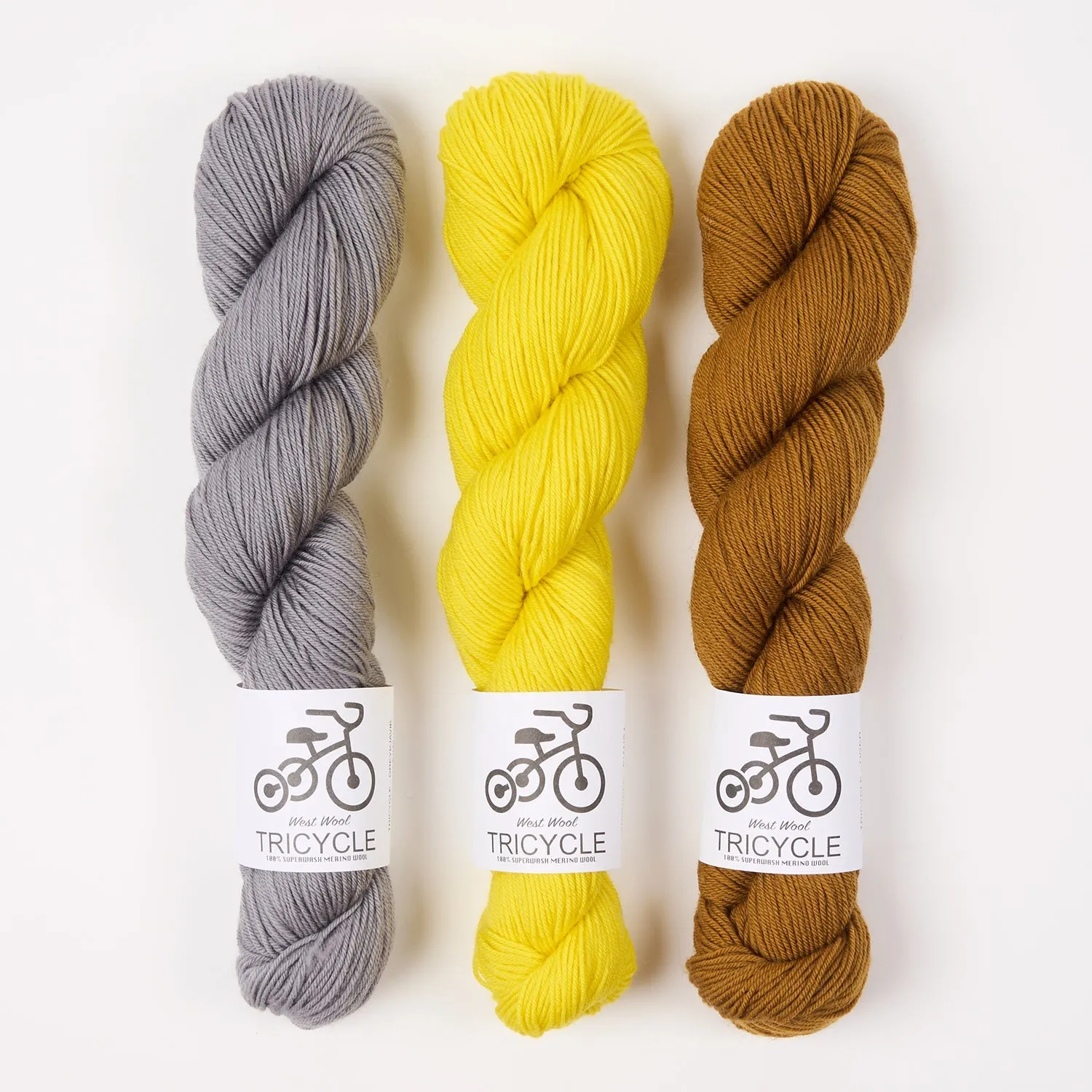 WESTKNITS KITS - GOLD AND GREYKJAVIK