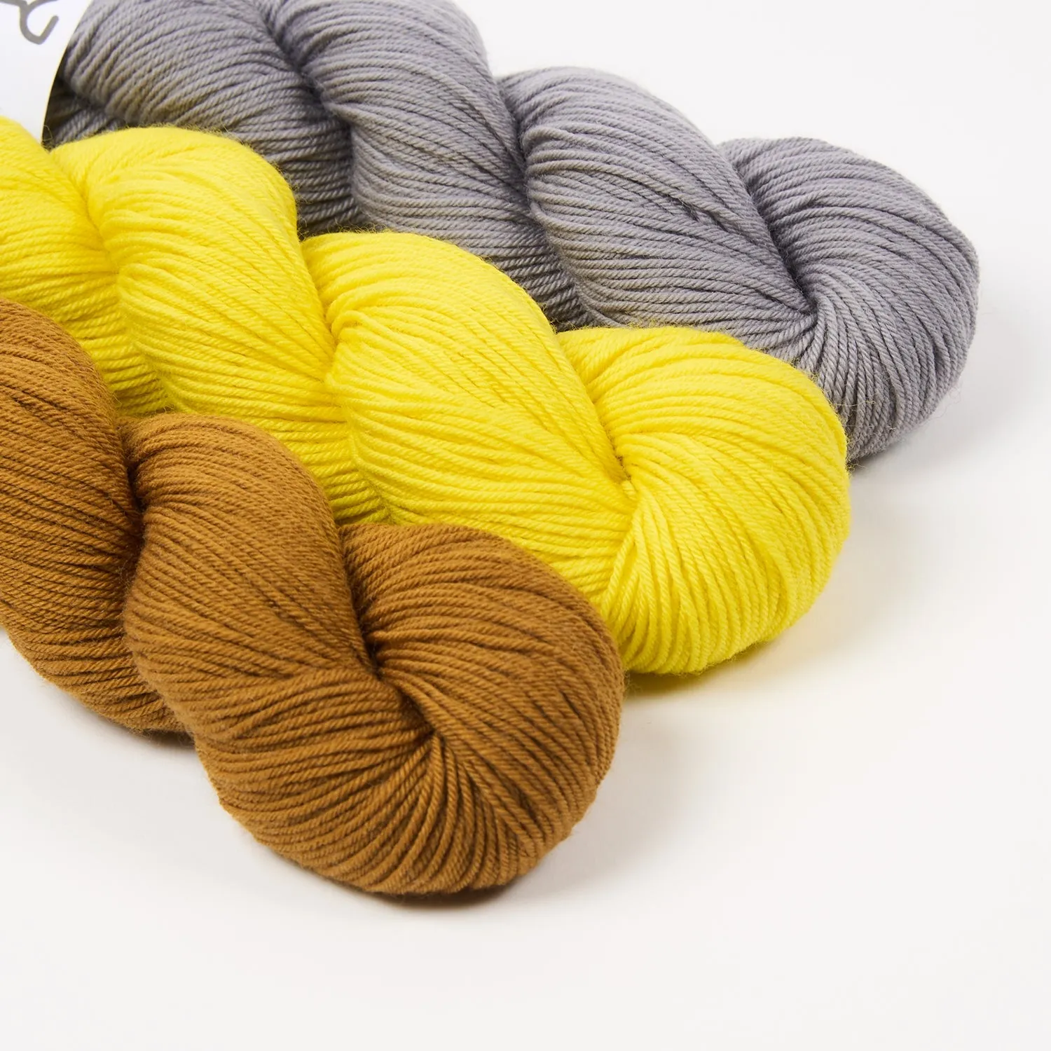 WESTKNITS KITS - GOLD AND GREYKJAVIK