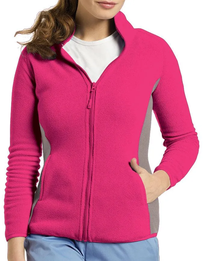 White Cross 26.5 Inch Women's Polar Fleece Zip Front Warm-up Jacket