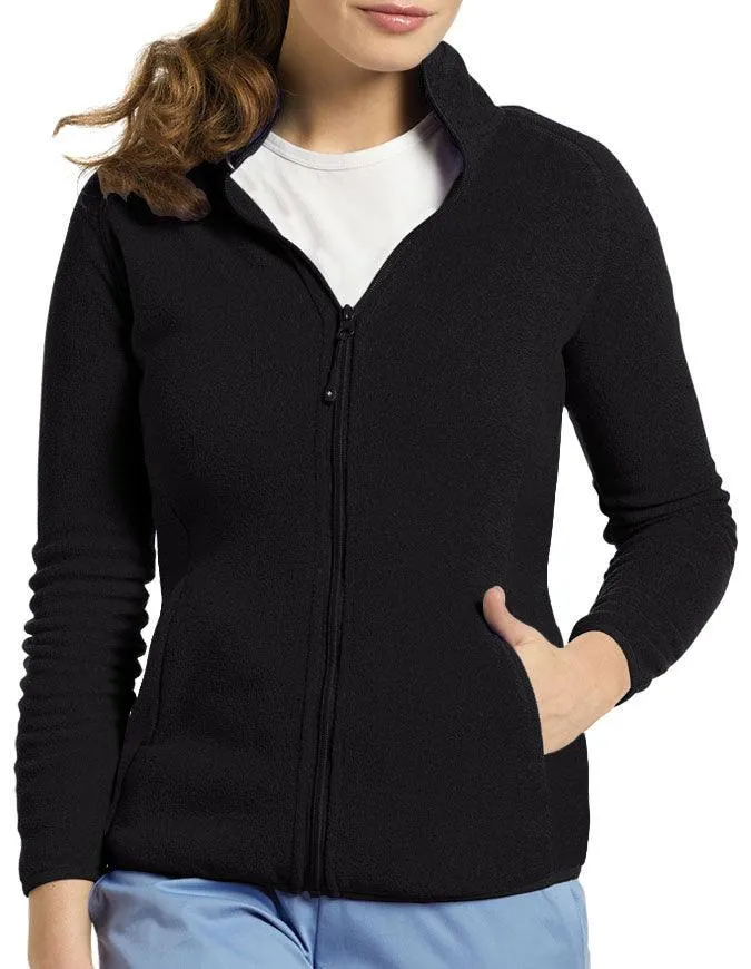 White Cross 26.5 Inch Women's Polar Fleece Zip Front Warm-up Jacket